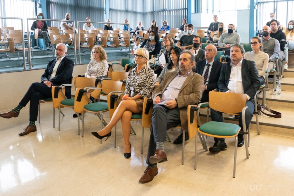 Aula Błękitna UO rozpoczęcie części dydaktycznej projektu