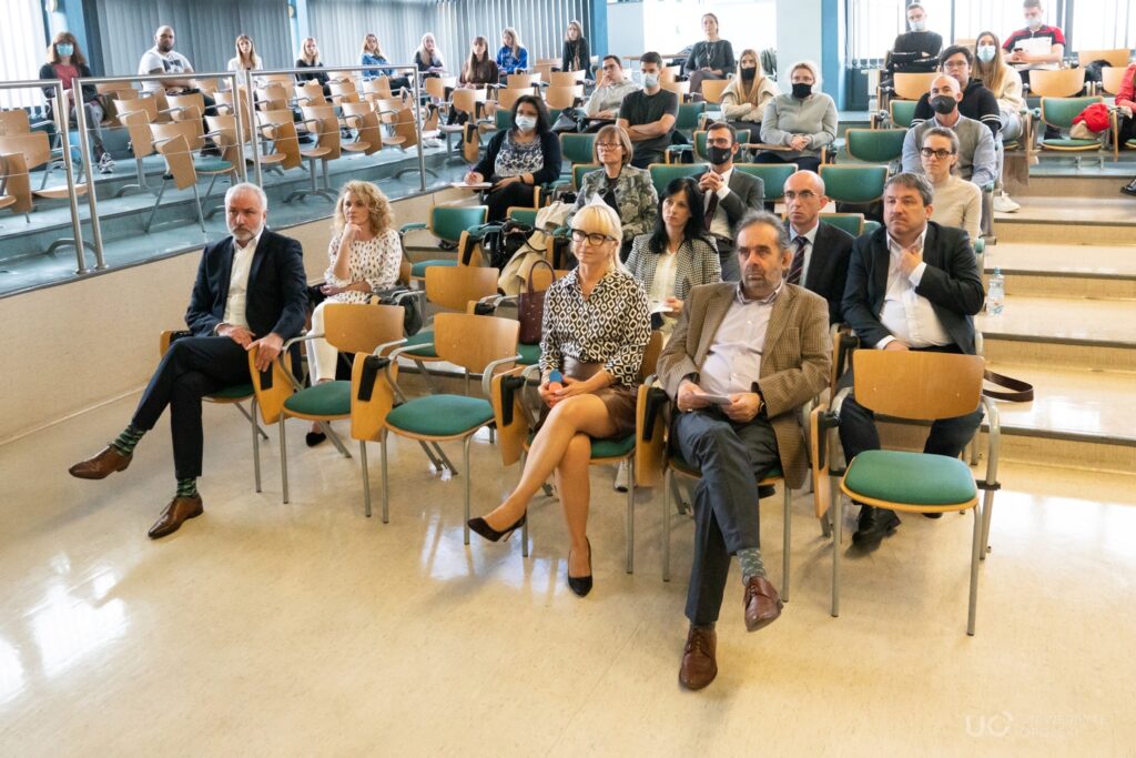 Aula Błękitna UO rozpoczęcie części dydaktycznej projektu
